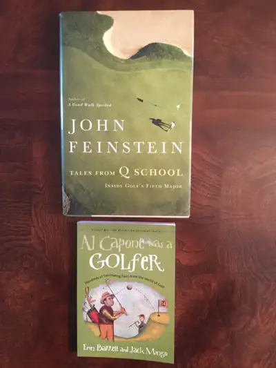 Golf Books, Tales From Q School & Al Capone Was a Golfer, Lot VV, View more