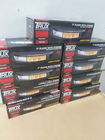 Trux HALF MOON FLOOD WITH STROBE LED WORK LAMP, View more