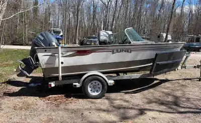 2004 Lund Pro Sport Adventure 1700 with Deep V Hull, Yamaha 115 HP 4 Stroke with 332 hours, on board...