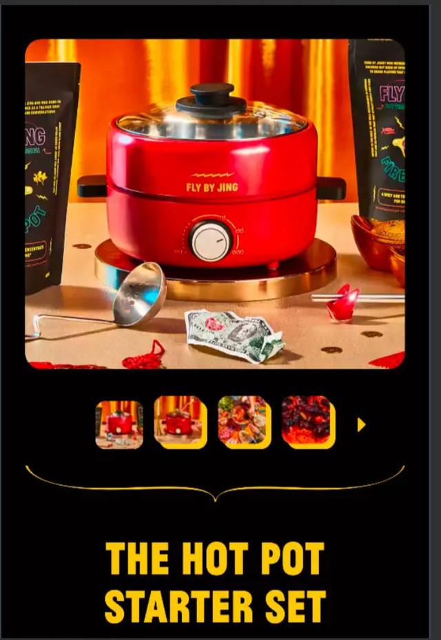 Fly By Jing Hot Pot Starter Kit in Microwaves & Cookers in Burnaby/New Westminster