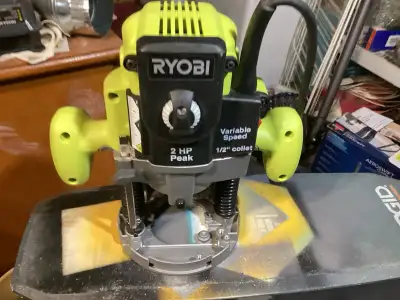 router with bits ryobi 2 hp, View more