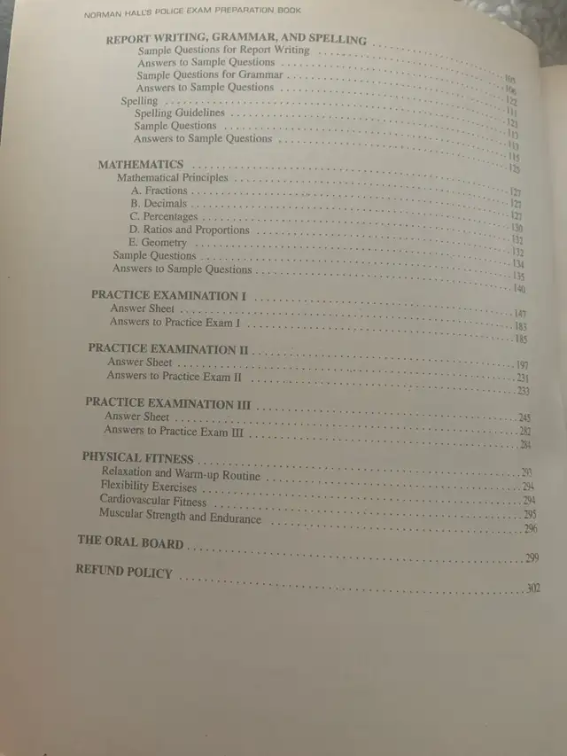Police Exam Preparation Book in Non-fiction in Mississauga / Peel Region - Image 6