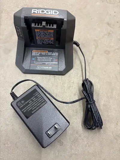 New Ridgid Batter Charger, View more