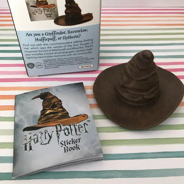 Mini Harry Potter Talking Sorting Hat & Elder Wand HP in Toys & Games in Ottawa - Image 5