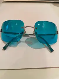 CHANEL 4017 Coco Mark Rimless Women's Sunglasses With Case  2