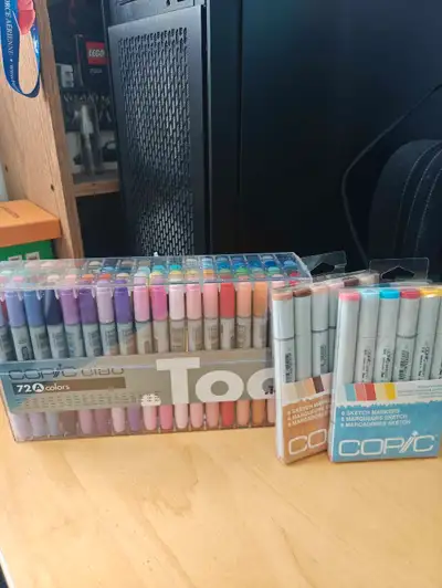 Brand new Copic markers, View more