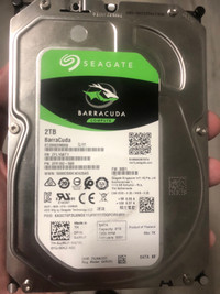 HDD 3.5” 2TB Seagate Barracuda Used Good