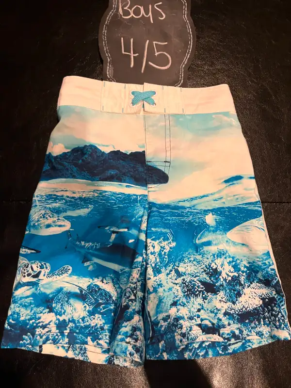 Boys swim shorts/trunks - size 4/562863262658562121