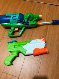 water gun toys (almost new) for sale