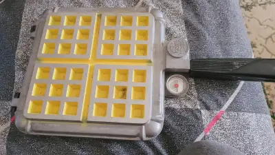 Vintage Nordic Ware Stovetop Waffle Iron, View more