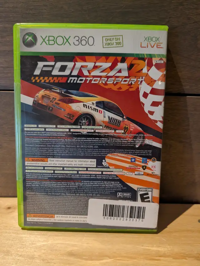 XBOX 360 - MARVEL ULTIMATE ALLIANCE / FORZA MOTORSPORT  2 in XBOX 360 in City of Montréal - Image 3