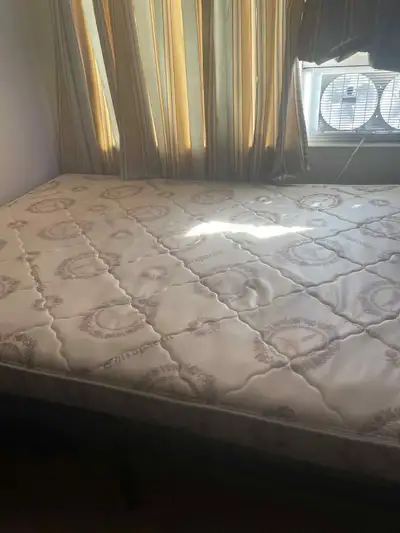 Double Mattress with bedframe, View more