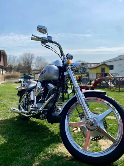2002 Harley-Davidson Softail Deuce – $10,500 – Safetied Clean title, 34,500 km, 1640cc engine, 3rd o...