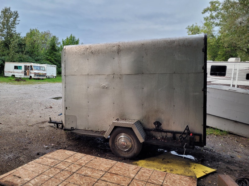 Trailer for sale in orillia 600 Cargo & Utility Trailers Barrie Kijiji