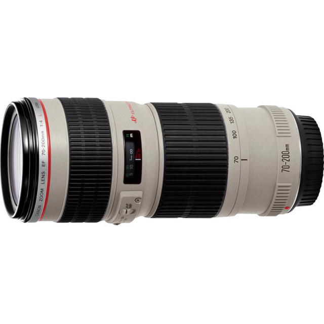 Canon EF 70-200 USM F4  L Series zoom lense in Cameras & Camcorders in Winnipeg