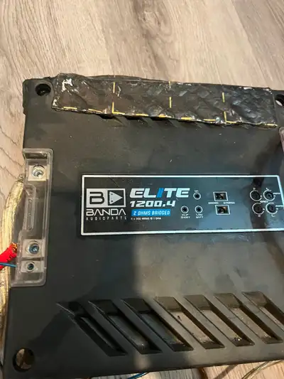 Subwoofer and Amplifier+ all the needed hardware for inst includ, View more