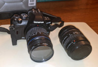 Olympus EVOLT E-410 10 MP Digital SLR with 2 zoom lenses