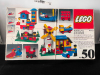 VINTAGE LEGO, SET NUMBER 50, WOW! , Universal Building Set, 1976