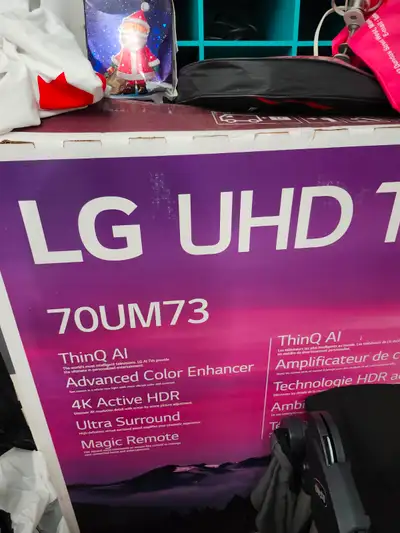 Lg 70 inch smart 4k tv