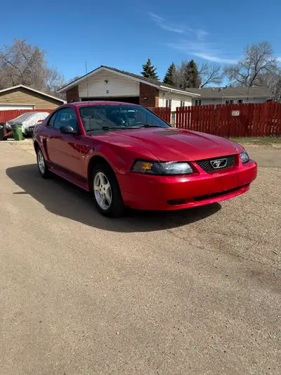 2002 Mustang V-6 automatic 43,000 Org. KM. Victoria BC car only in Edmonton 2 years. Never winter dr...