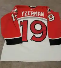 Steve Yzerman Team Canada hockey jersey 1998