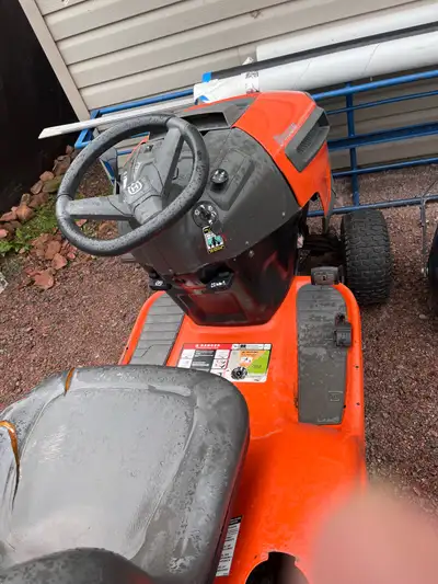 ride on lawnmower with accessories, View more