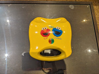 Sesame Street Waffle Maker Cookie Monster and Elmo