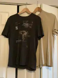 2 men’s t-shirts size large