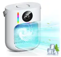 Evaporative Air Cooler Fan; 900 ml Waterbox; LED Display; New