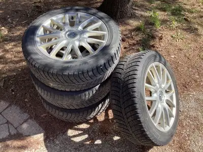 VW OEM 17 inch Rims 17" --wheel 5-112 tires 225/55/R17 -winter-