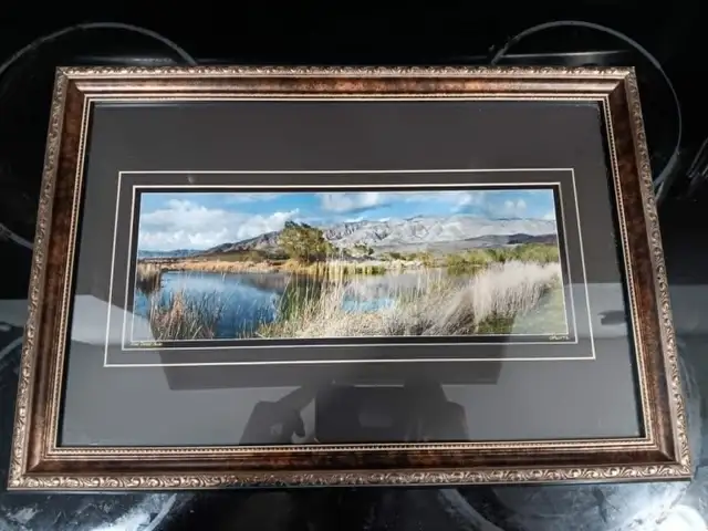 Framed scenic photo. in Home Décor & Accents in Lethbridge - Image 2