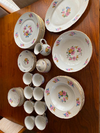 TK Thun -Complete 6 place setting of China - Country Garden