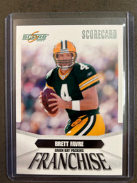 Brett Favre Football Card