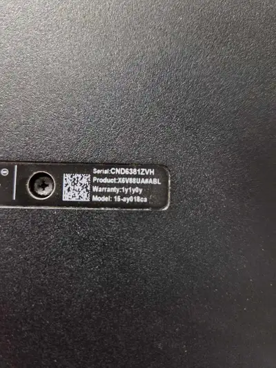 HP 15.6" laptop - basic use or parts, View more