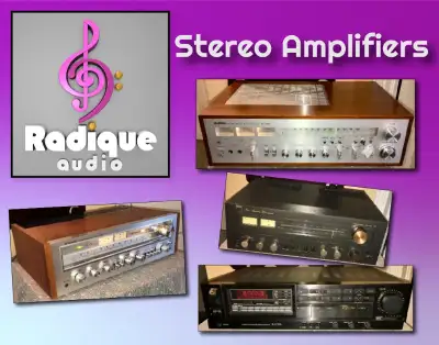 Radique Multi-Ad - 39 Stereo Amps/Receivers/Power Amps/Pre Amps