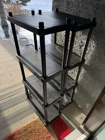 plastic shelves, View more