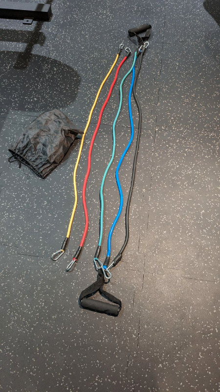 Exercise and Resistance Bands Set in Exercise Equipment in Ottawa - Image 3