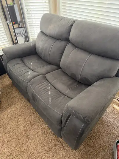 Power Reclining Sofa and Loveseat with recliner, View more