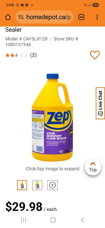 Floor Zep Floor Sealer, View more