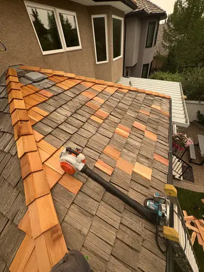 Shake, asphalt & tile roofing, View more