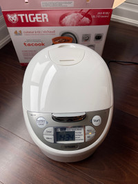 TIGER Rice Cooker/Warmer JAX-R18U 1.8L/10 cup (Made in Japan)