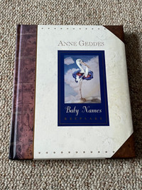 Anne Geddes Baby Names Keepsake book (new)