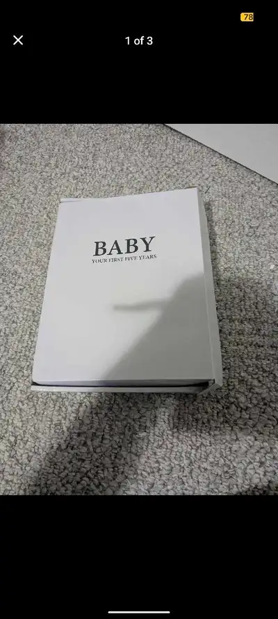 Baby's first 5 years - baby book, View more