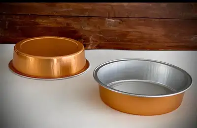 Beautiful high quality Rose Gold Ramekin foil cups, View more