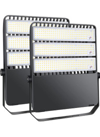 LEDMO 42,000LM Outdoor Stadium Flood Lights, High Power LED