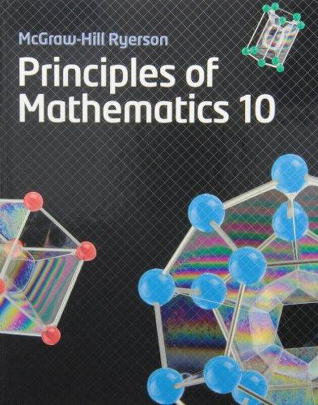 Principles of Mathematics 10 McGraw Hill Ryerson 9780070973329 in Textbooks in Mississauga / Peel Region