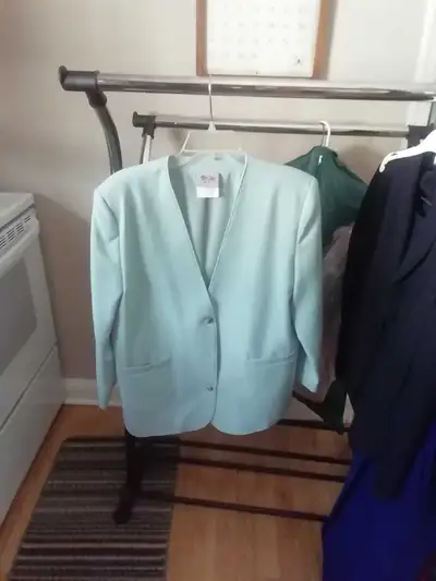 I am selling a ladies blazer pale blue size 10. Asking $10.00 or best reasonable offer. Must be able...