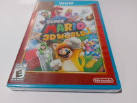 Super Mario 3D world nintendo selects (brand new sealed)