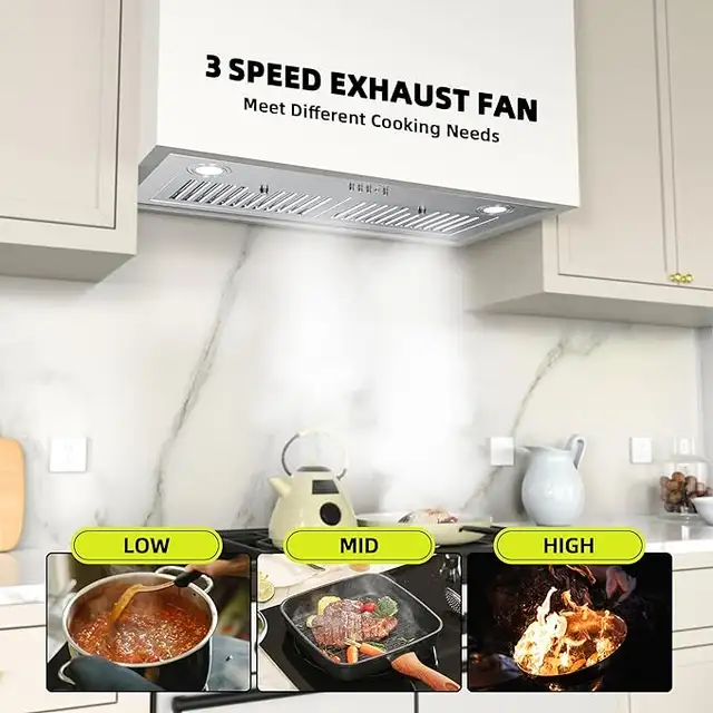 Stainless Steel Range Vent Hood in Stoves, Ovens & Ranges in Belleville - Image 4
