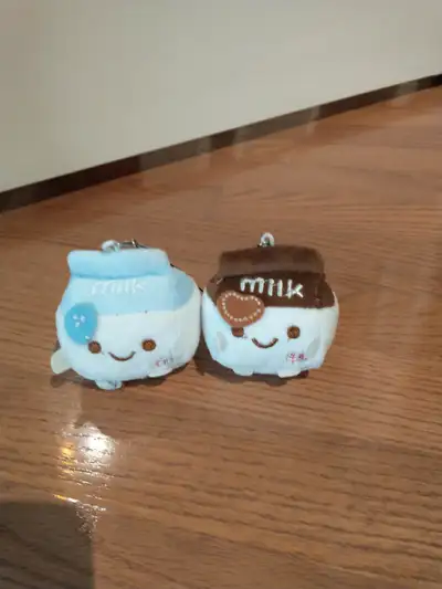 NEW Plush Milk Carton Key Chain, View more